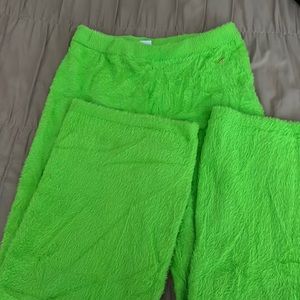 Green pants